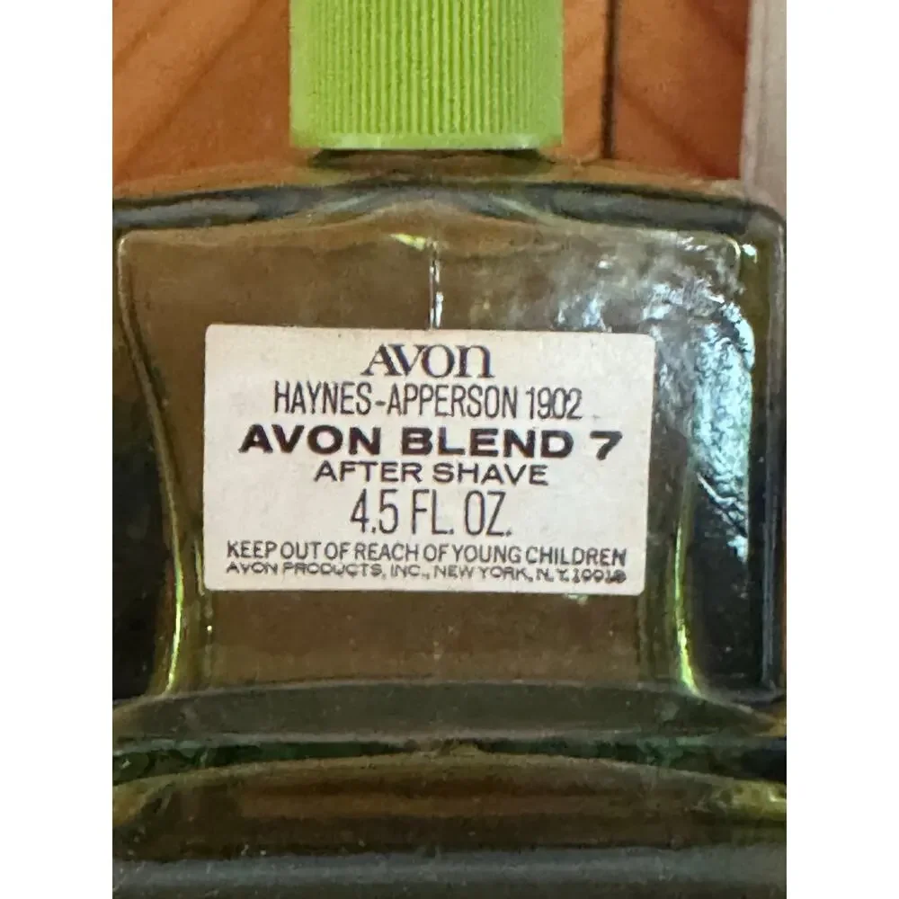 Vintage Avon Haynes-Apperson 1902 Car Decanter Blend 7 After Shave w Box